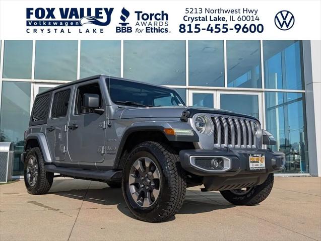 2018 Jeep Wrangler Unlimited Sahara 4x4 for sale in Crystal Lake, IL