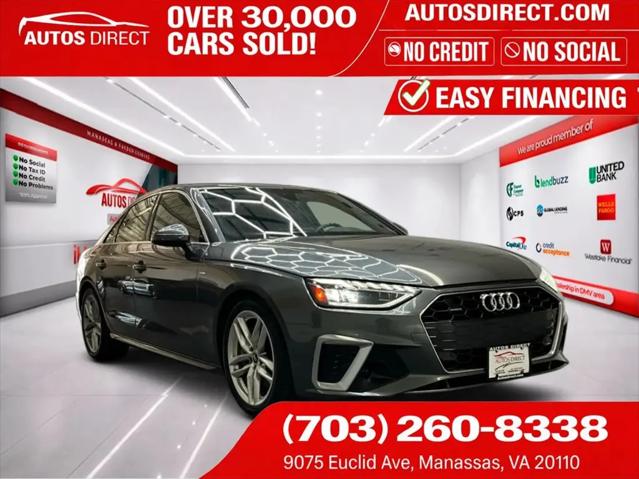 2021 Audi A4 Premium Plus 45 TFSI S line quattro S tronic for sale in Manassas, VA