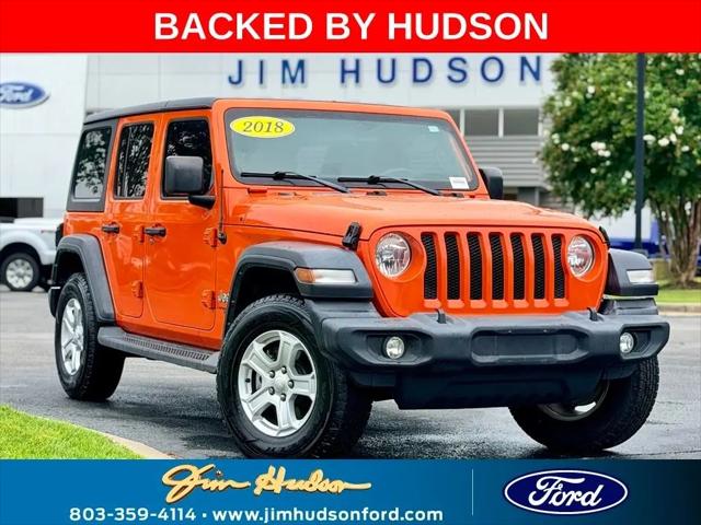 2018 Jeep Wrangler Unlimited Sport S 4x4 for sale in Columbia, SC