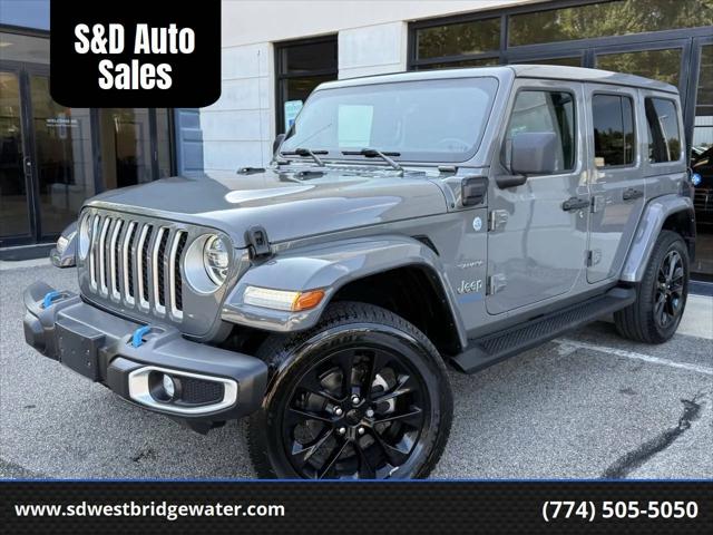 2022 Jeep Wrangler 4xe Unlimited Sahara 4x4 for sale in West Bridgewater, MA