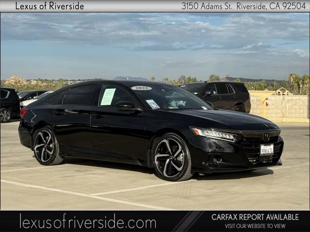 2022 Honda Accord Sport for sale in Riverside, CA