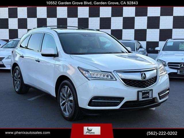 2016 Acura MDX Technology & Entertainment Packages for sale in Garden Grove, CA