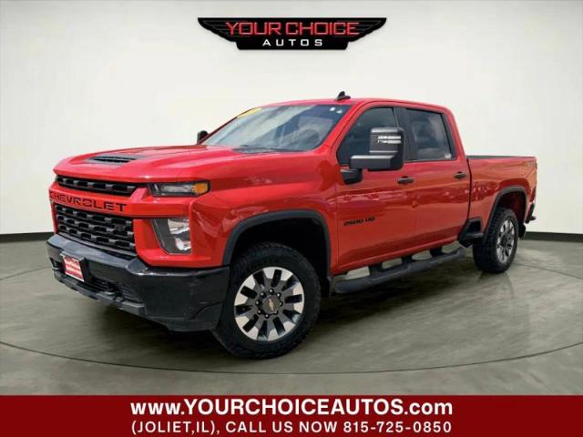 2021 Chevrolet Silverado 2500HD 4WD Crew Cab Standard Bed Custom for sale in Joliet, IL