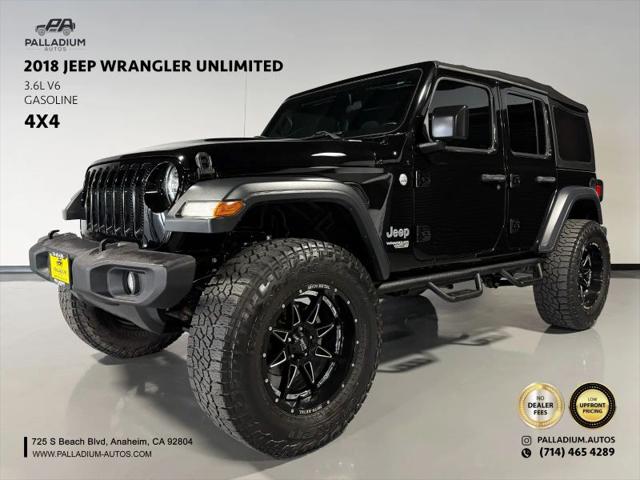 2018 Jeep Wrangler Unlimited Sport S 4x4 for sale in Anaheim, CA