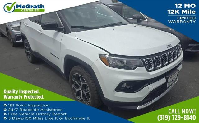 2025 Jeep Compass Limited 4x4 for sale in Davenport, IA