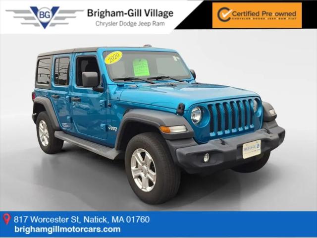 2020 Jeep Wrangler Sport S 4x4 for sale in Natick, MA