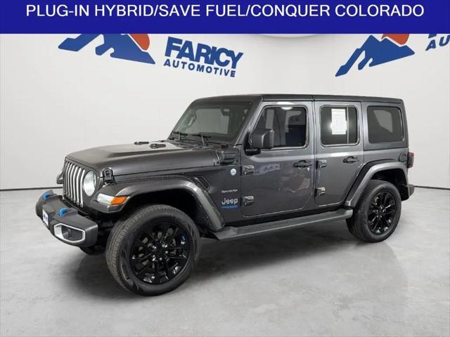 2022 Jeep Wrangler 4xe Unlimited Sahara 4x4 for sale in Colorado Springs, CO