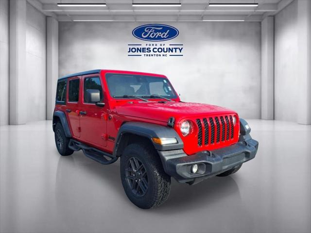 2024 Jeep Wrangler 4-Door Sport S 4x4 for sale in Trenton, NC