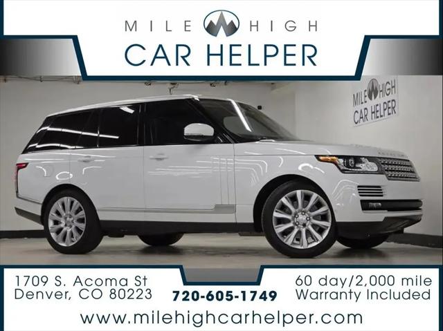 2016 Land Rover Range Rover 5.0L V8 Supercharged for sale in Denver, CO