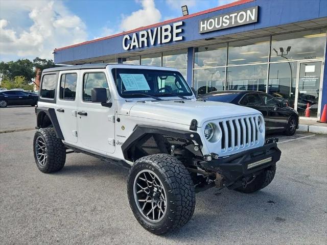 2018 Jeep Wrangler Unlimited Sahara 4x4 for sale in Houston, TX