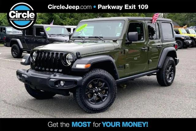 2022 Jeep Wrangler Unlimited Willys 4x4 for sale in Shrewsbury, NJ