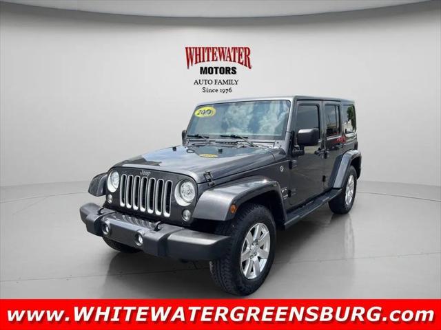 2017 Jeep Wrangler Unlimited Sahara for sale in Greensburg, IN