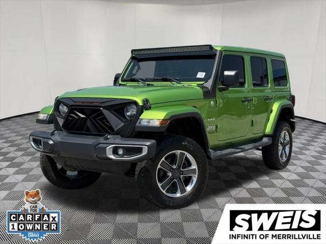 2019 Jeep Wrangler Unlimited Sahara 4x4 for sale in Merrillville, IN