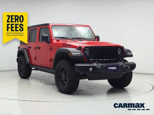 2024 Jeep Wrangler 4-Door Willys 4x4 for sale in Houston, TX