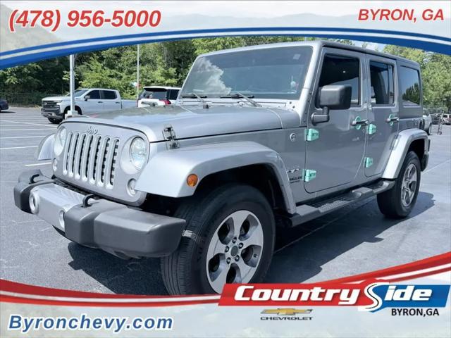 2016 Jeep Wrangler Unlimited Sahara for sale in Byron, GA