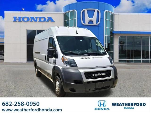 2022 Ram ProMaster 2500 Cargo Van High Roof 159" WB for sale in Weatherford, TX