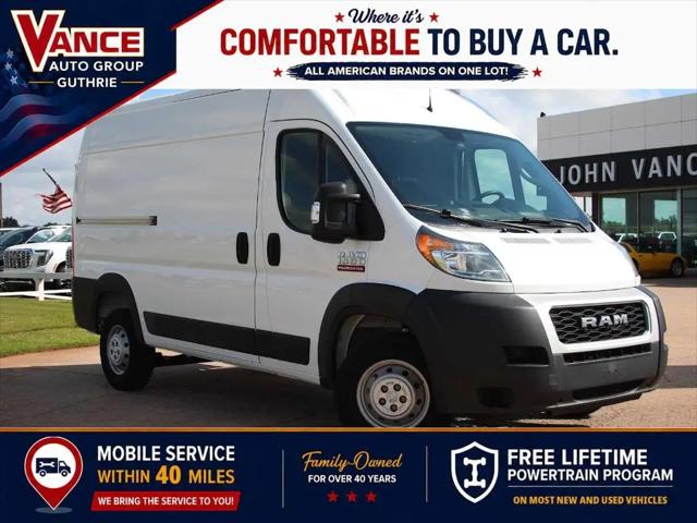 2019 Ram ProMaster Cargo Van High Roof 136" WB for sale in Guthrie, OK