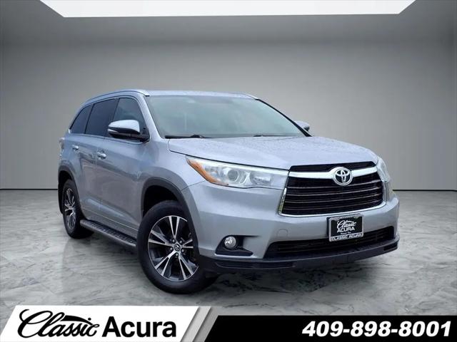 2016 Toyota Highlander XLE V6 for sale in Beaumont, TX