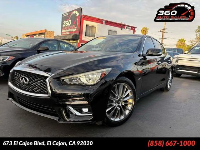 2018 INFINITI Q50 3.0t LUXE for sale in El Cajon, CA