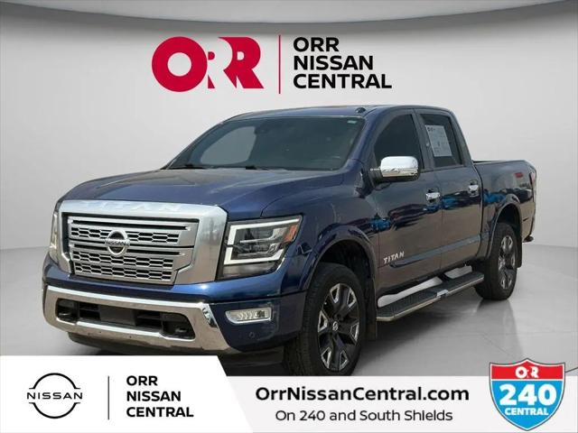 2021 Nissan Titan Crew Cab Platinum Reserve 4x4 for sale in Oklahoma City, OK