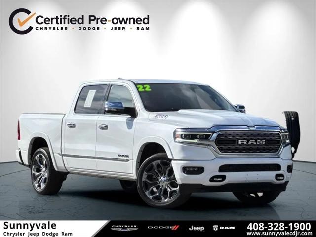 2022 Ram 1500 Limited Crew Cab 4x4 57 Box for sale in Sunnyvale, CA