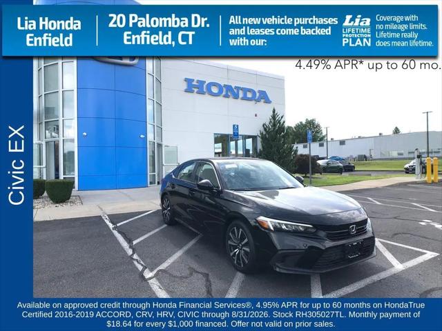 2024 Honda Civic EX for sale in Enfield, CT
