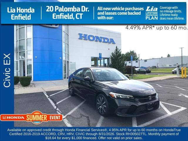 2024 Honda Civic EX for sale in Enfield, CT