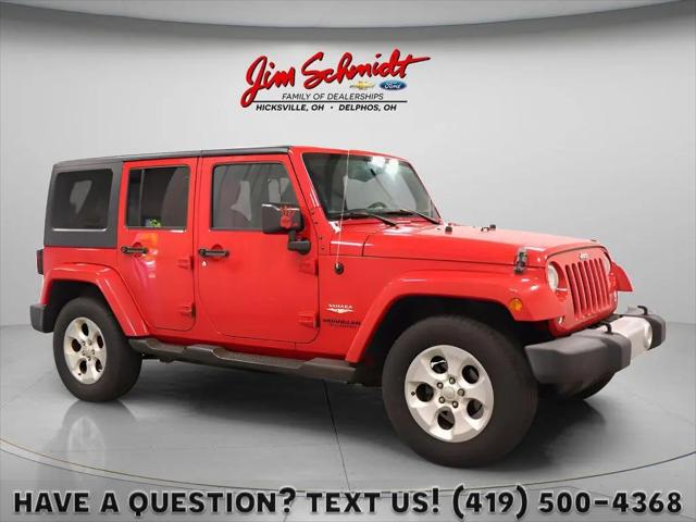 2015 Jeep Wrangler Unlimited Sahara for sale in Hicksville, OH