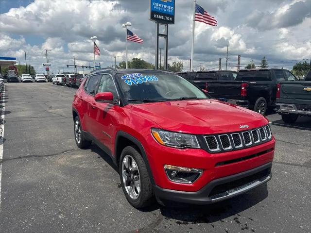 2020 Jeep Compass Limited 4x4 for sale in Warren, MI