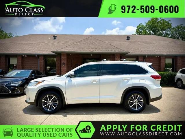 2018 Toyota Highlander XLE for sale in Plano, TX