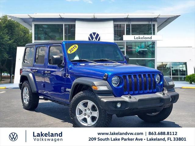 2019 Jeep Wrangler Unlimited Sport S 4x4 for sale in Lakeland, FL