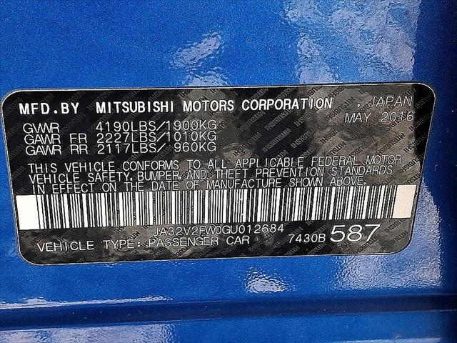 2016 Mitsubishi Lancer ES