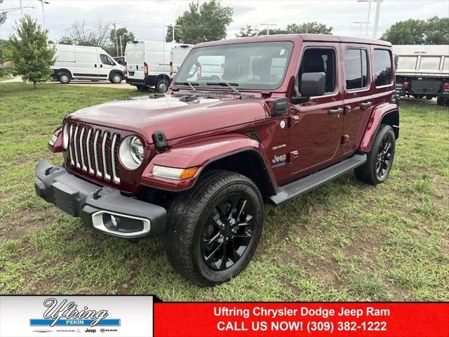 2021 Jeep Wrangler 4xe Unlimited Sahara 4x4 for sale in North Pekin, IL