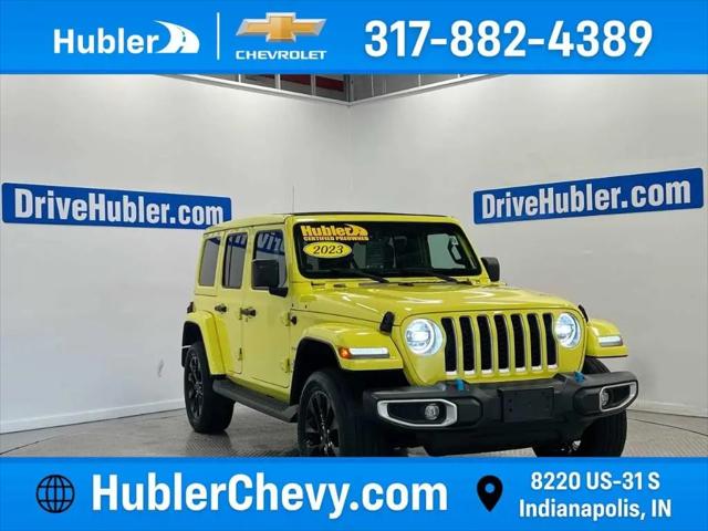 2023 Jeep Wrangler 4xe Sahara 4x4 for sale in Indianapolis, IN