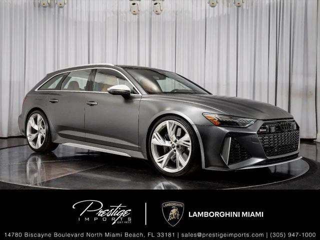 2021 Audi RS 6 Avant TFSI quattro Tiptronic for sale in Miami, FL