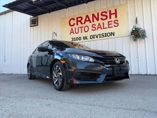 2018 Honda Civic EX for sale in Arlington, TX