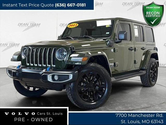 2023 Jeep Wrangler 4xe Sahara 4x4 for sale in Saint Louis, MO
