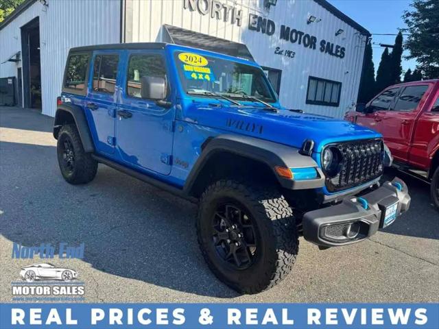 2024 Jeep Wrangler 4xe Willys 4xe for sale in Worcester, MA