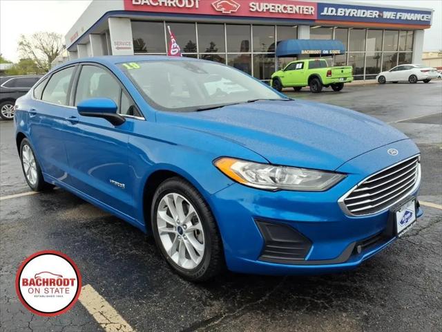 2019 Ford Fusion Hybrid SE for sale in ROCKFORD, IL