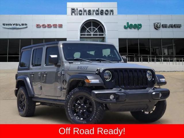 2022 Jeep Wrangler Unlimited Willys 4x4 for sale in Richardson, TX