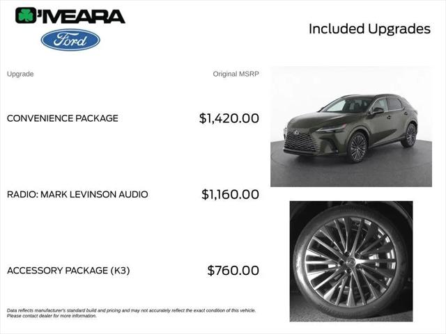 2025 Lexus RX 450h+ Luxury for sale in Northglenn, CO