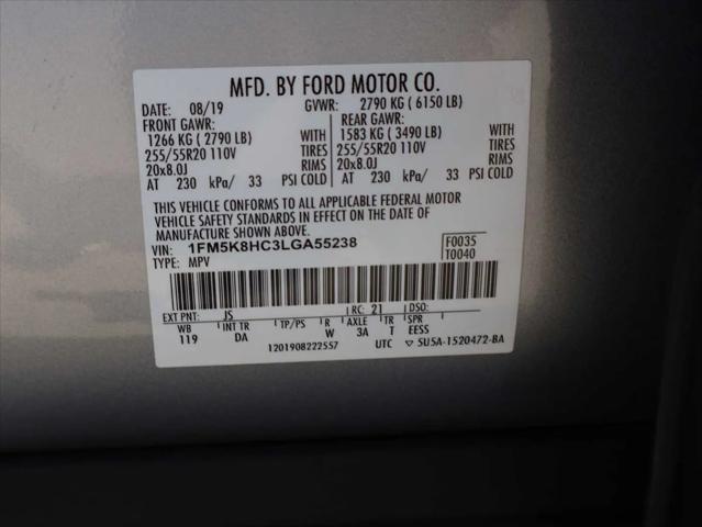 2020 Ford Explorer Platinum