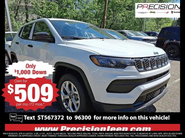 2025 Jeep Compass Sport 4x4 for sale in Butler, NJ