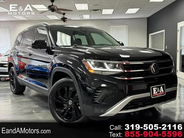 2021 Volkswagen Atlas 3.6L V6 SEL Premium for sale in Waterloo, IA