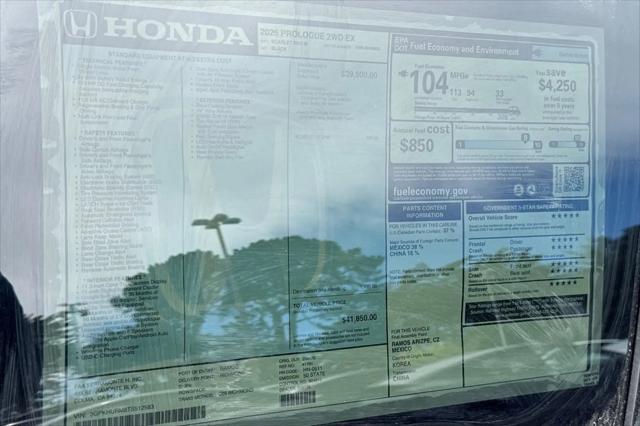 2026 Honda Prologue EX
