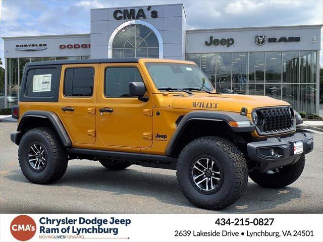 2026 Jeep Wrangler WRANGLER 4-DOOR WILLYS 2026 Jeep Wrangler WRANGLER 4-DOOR WILLYS