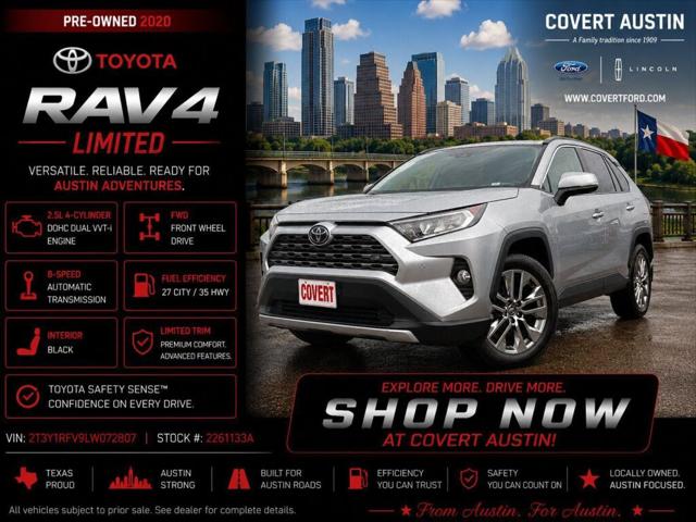 2020 Toyota RAV4 Limited for sale in Austin, TX