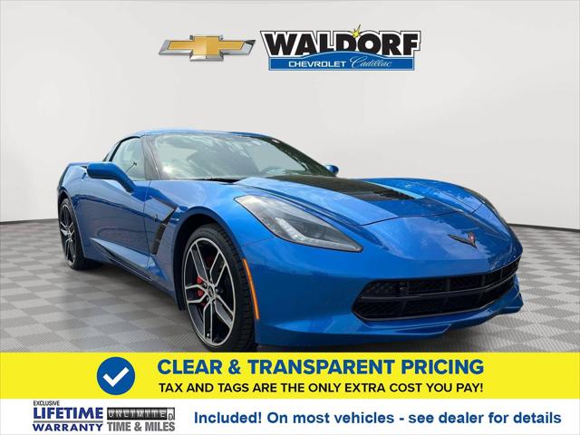 2016 Chevrolet Corvette Stingray Z51 for sale in Prince Frederick, MD