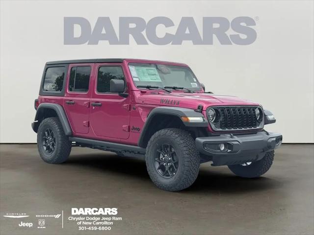 2026 Jeep Wrangler 4-Door Willys 4x4 for sale in New Carrollton, MD