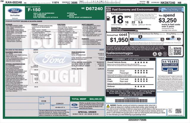2022 Ford F-150 XLT 2022 Ford F-150 XLT